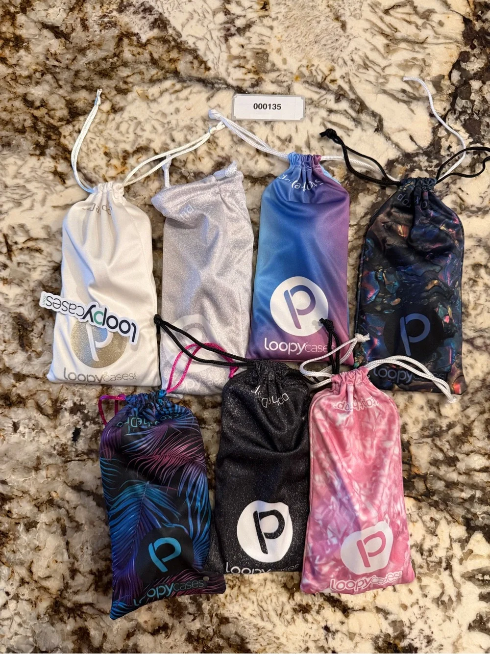 Lot of 7 Loopy iPhone 13 Pro Righty Cases With Pouches